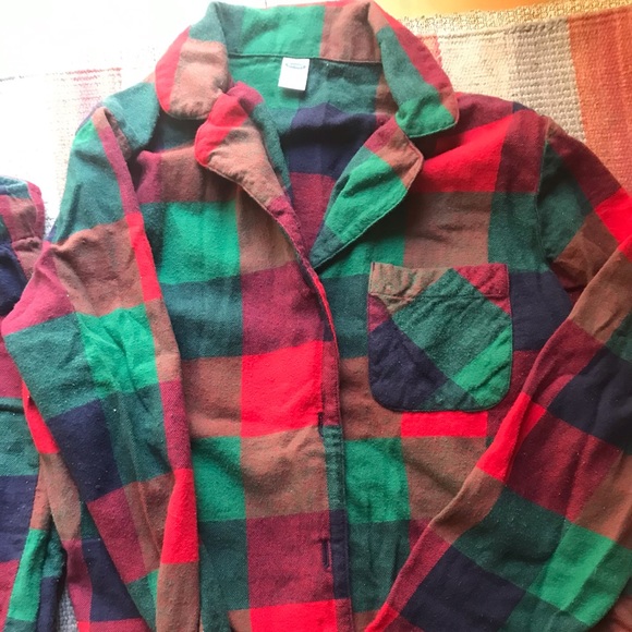 Old Navy Flannel Pajamas Set - Picture 1 of 8